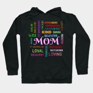 Unique Vibrant Mom Design - Mothers Day Hoodie